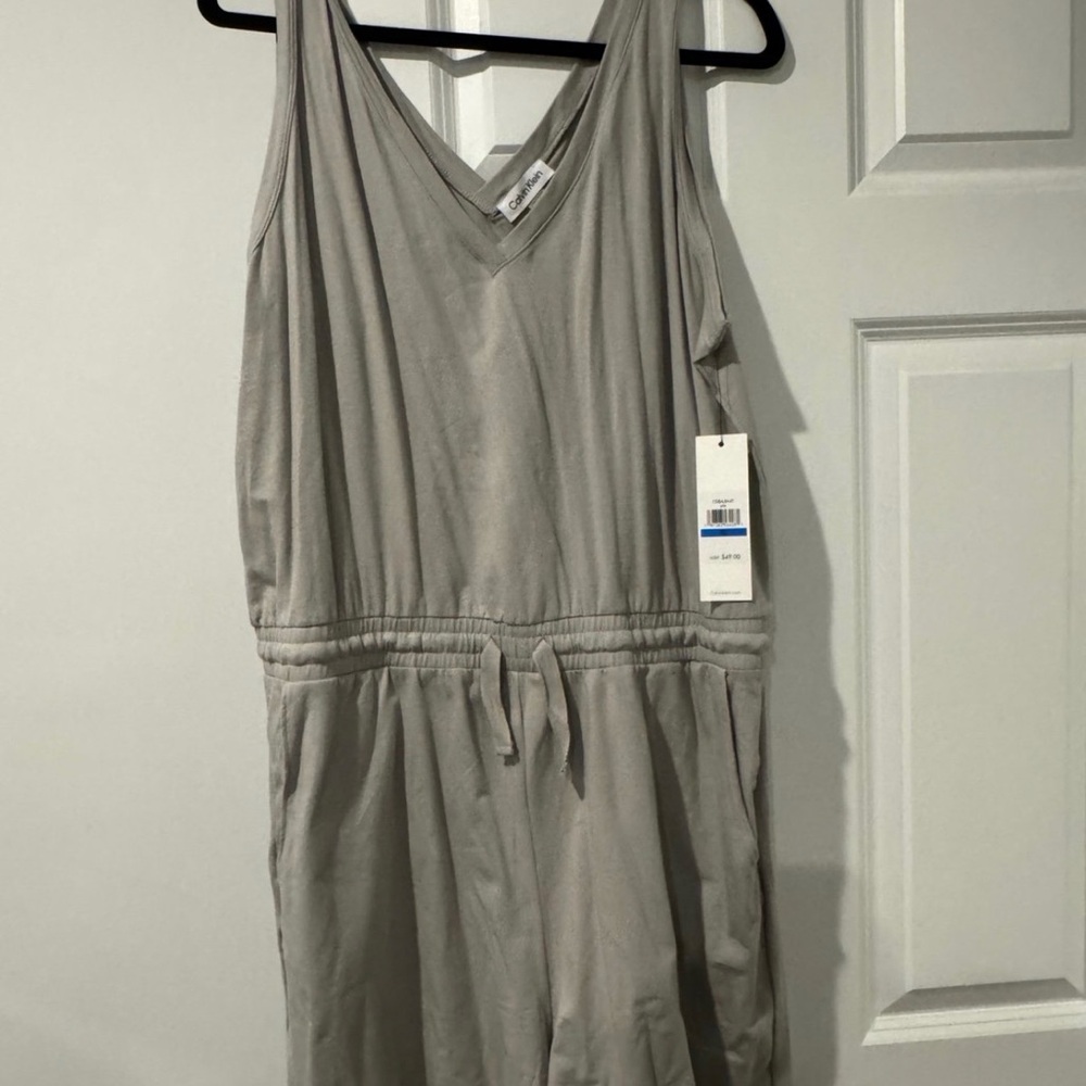 Calvin Klein Light Gray Jumpsuit